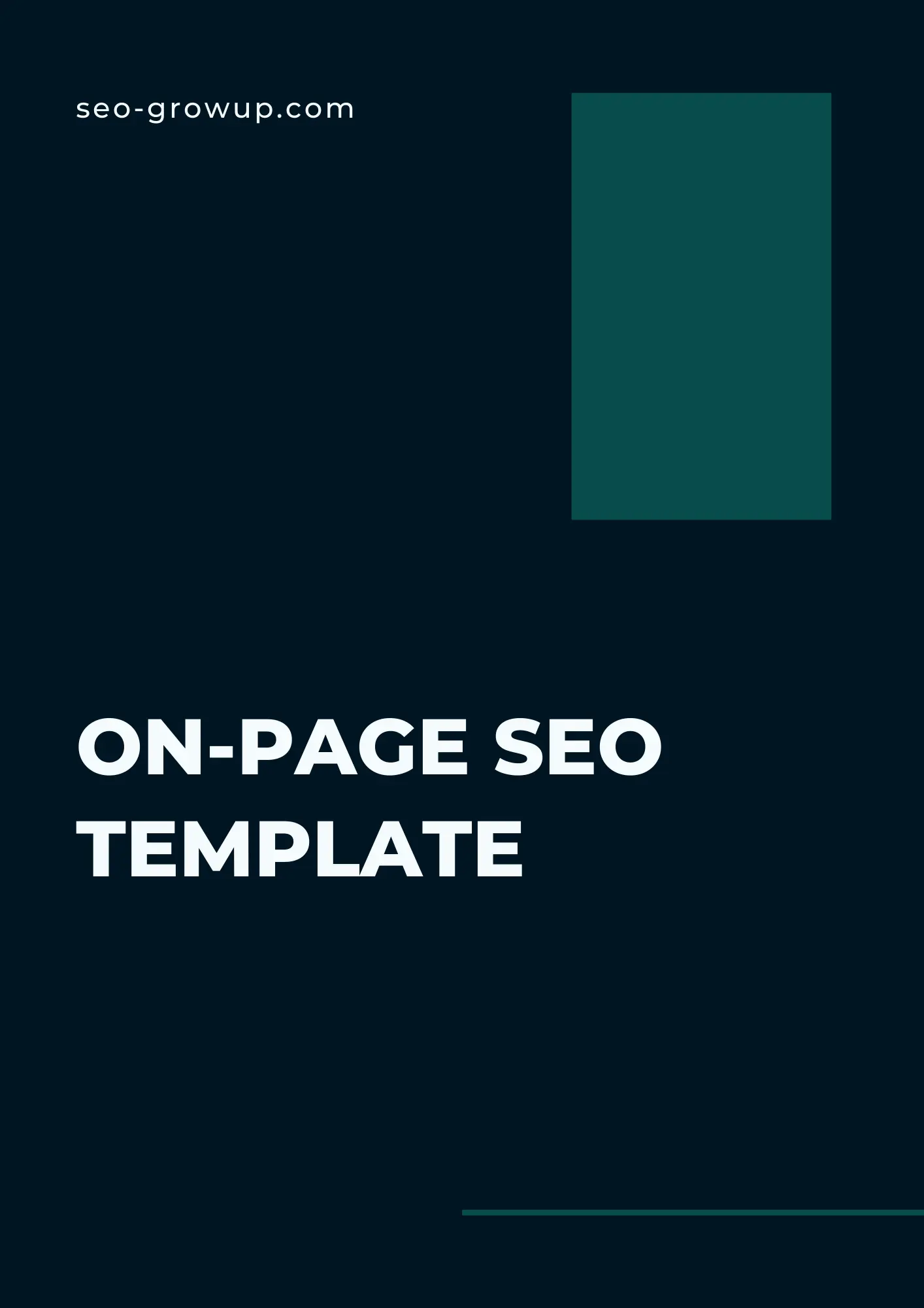 On-Page SEO Template